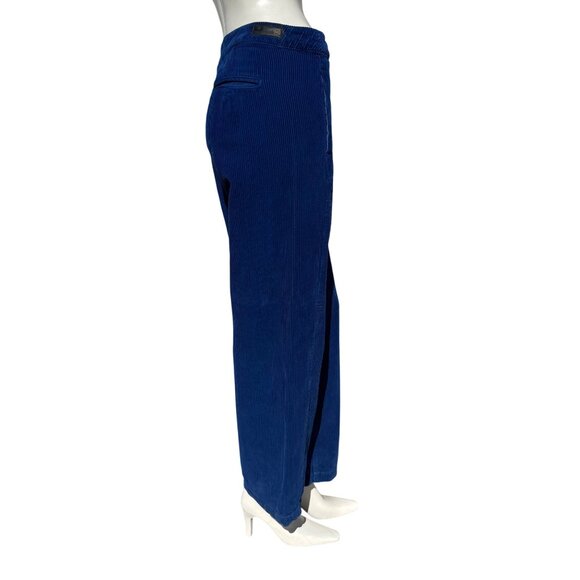 AG Jeans Tomas Corduroy Trouser Blue Size 26 NWT - Picture 3 of 8